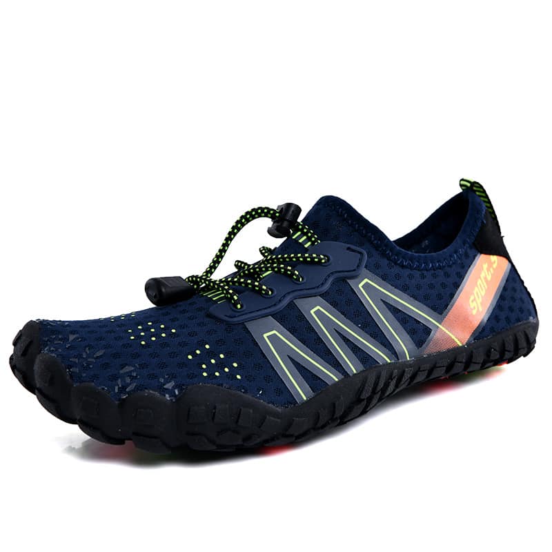 ZAPATILLA OUTDOOR AZUL PROFUNDO ACUATICA SECADO RAPIDO ANTIDESLIZANTE