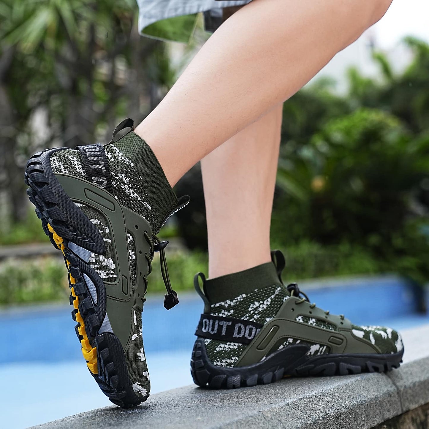 ZAPATILLA OUTDOOR ACUATICA MEDIA CAÑA