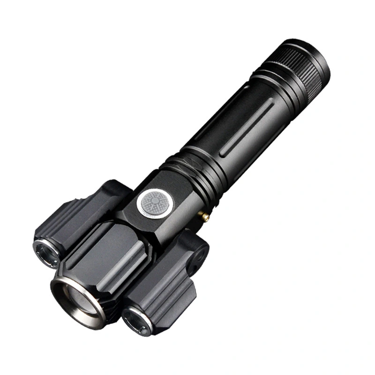 LINTERNA TACTICA LED ULTRA POTENTE RECARGABLE RESISTENTE AL AGUA