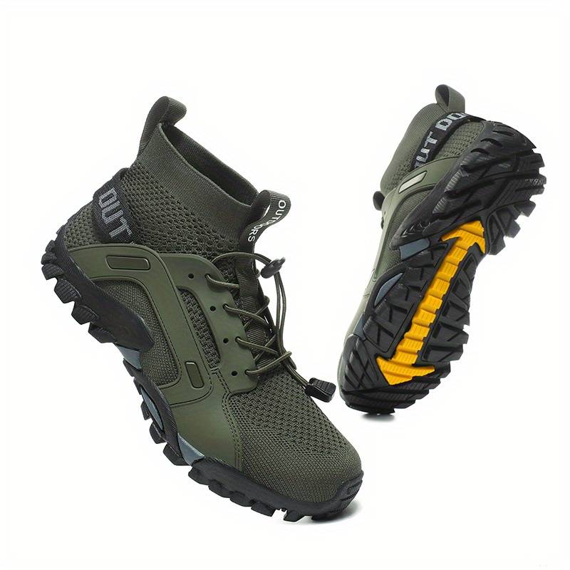 ZAPATILLA OUDOOR CON CAÑA VERDE