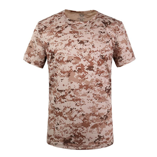 POLERA MODA MILITAR CAMUFLAJE DESIERTO UV