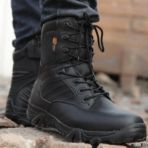 BOTA DELTA TACTICA USO MILITAR MONTAÑISMO OUTDOOR